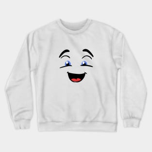 face Crewneck Sweatshirt